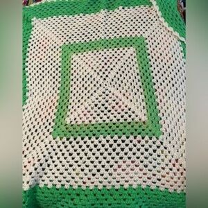 Vintage Handmade Afghan.